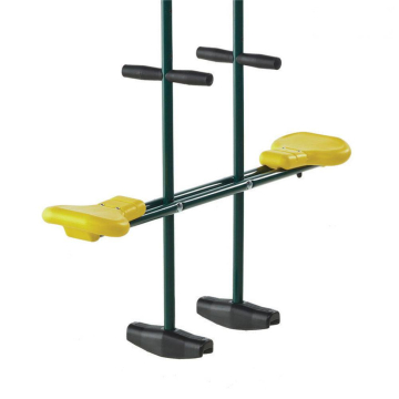 Seggiolino altalena doppio Metall Social Verde 620891